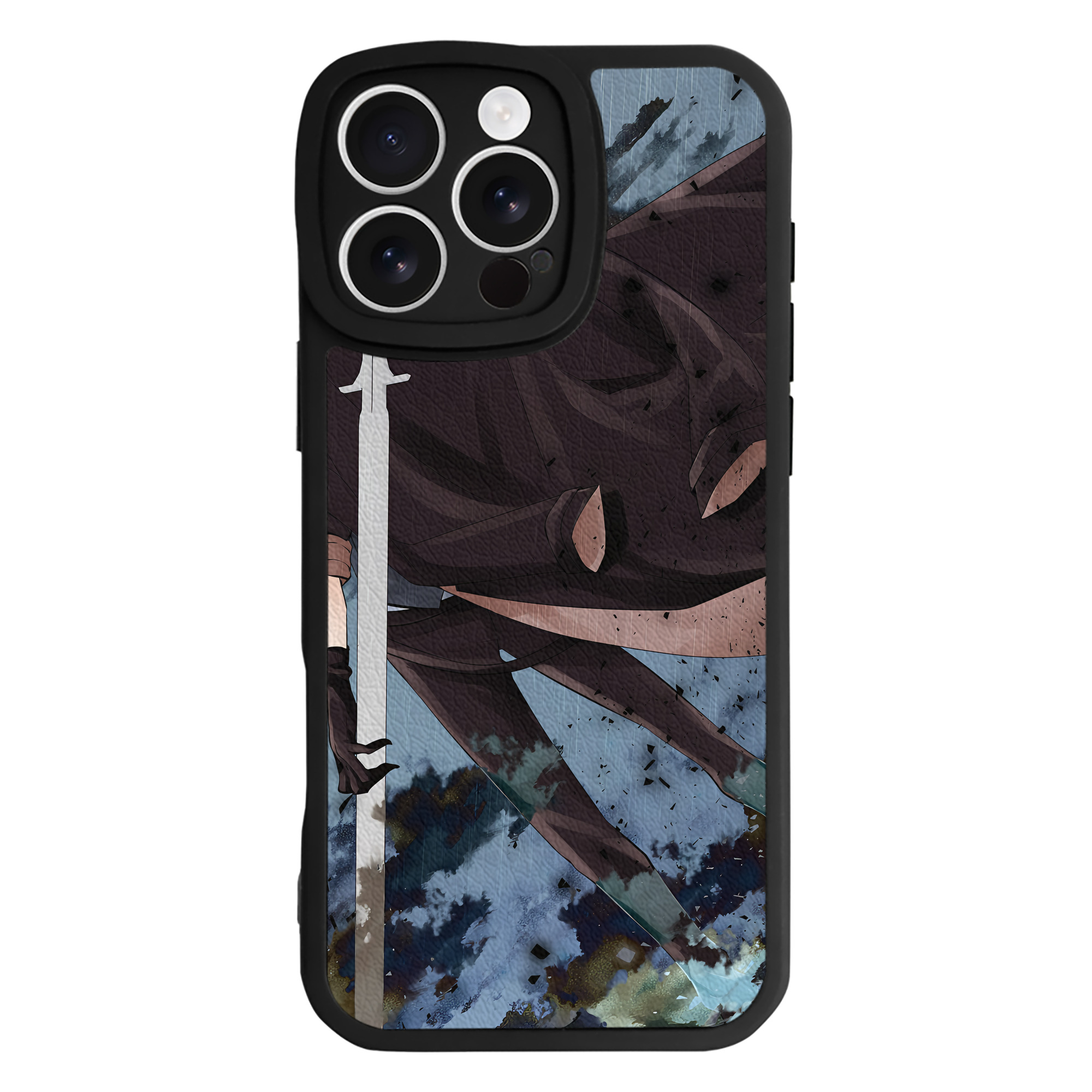 （画像用） 文豪ストレイドッグス Bungo Stray Dogs 【iPhone 16シリーズ対応】シリコンスマホケース（レザー調） 材質：シリコン